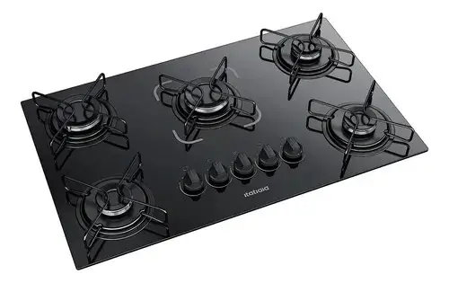 Cooktop Itatiaia Essencial 5 Bocas Preto
