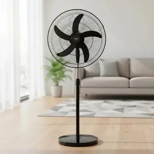Ventilador De Coluna Wap Rajada Pro 60 5 Pás Bivolt Preto
